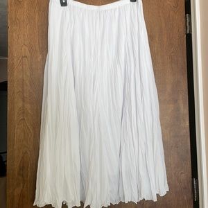 Dressbarn white skirt, size 1X